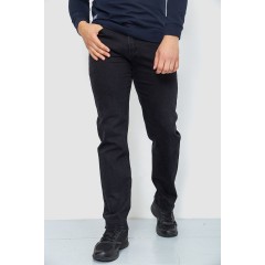 Джинсы мужские, цвет черный, 240R6901