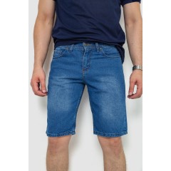 Шорты мужские джинсовые, цвет синий, 244RB002