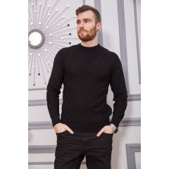 Свитер мужской, цвет черный, 161R800