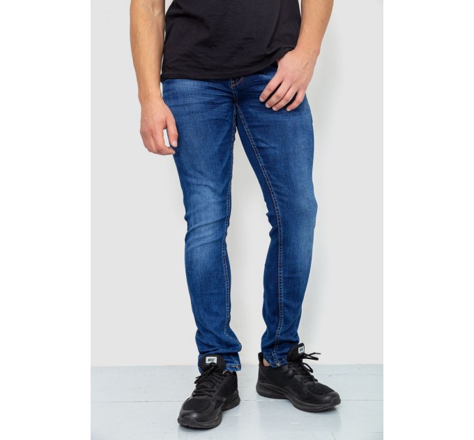 Джинсы мужские, цвет синий, 243R4002