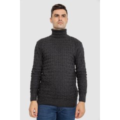Гольф-свитер мужской, цвет грифельный, 161R619