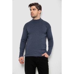 Гольф мужской на флисе, цвет синий, 238R338