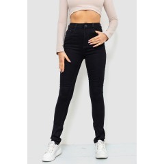 Джинсы женские стрейч 214R1443, цвет Черный