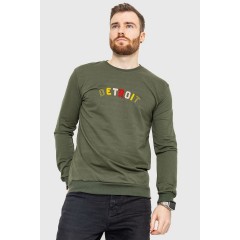 Свитшот мужской демисезонный, цвет хаки, 208R0204