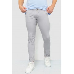 Брюки мужские классические однотонные  -уценка, цвет серый, 243R3325-U-4