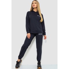Спорт костюм  женский, цвет черный, 241R15133