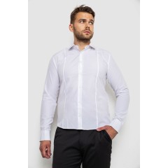 Рубашка мужская, цвет белый, 214R820