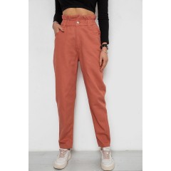 Джинсы женские, цвет терракотовый, 0R1573